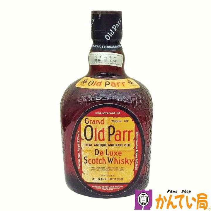 楽天市場】【未開栓】Grand Old Parr グランド オールドパー 