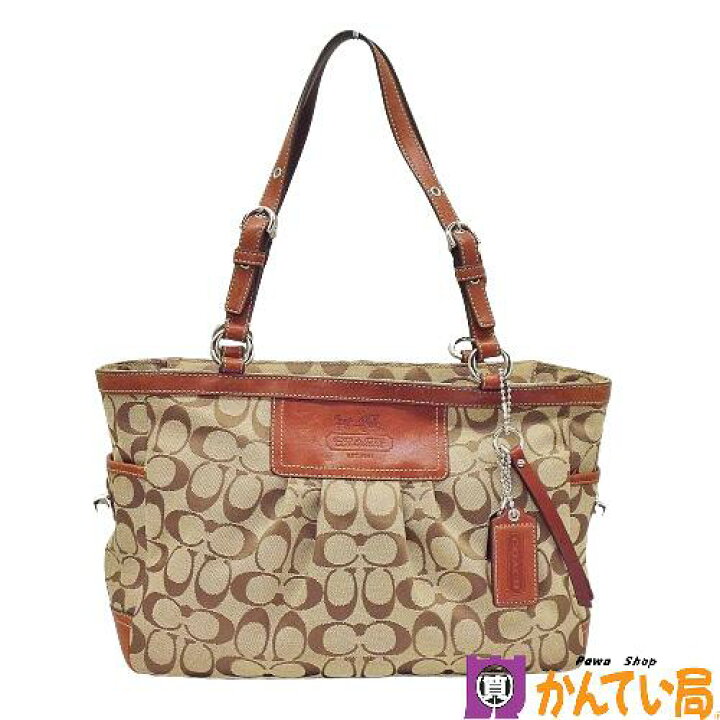 楽天市場】【ランクB】COACH コーチ 12729 シグネチャー トートバッグ 