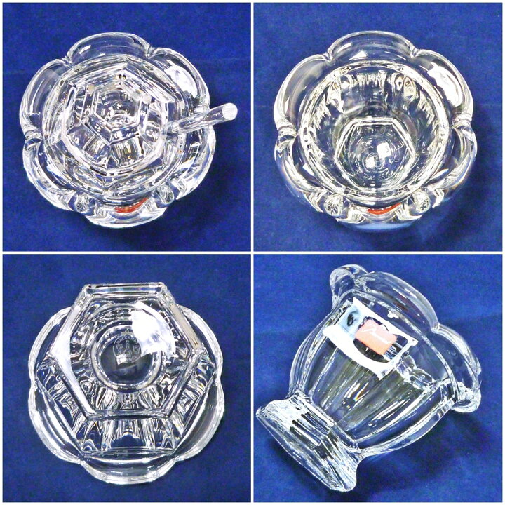 楽天市場】【美品】Baccarat バカラ ミズーリ マスタードポット ジャム 