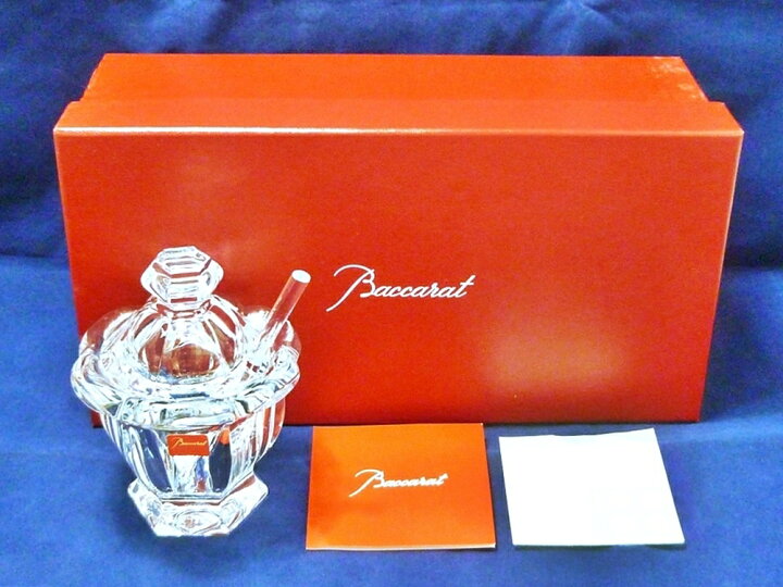 楽天市場】【美品】Baccarat バカラ ミズーリ マスタードポット ジャム  