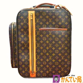 【ランクB】LOUIS VUITTON　ルイヴィトン　M23259　トロリー 50 ボスフォール　キャリーバッグ　トラベルバッグ　旅行カバン　鞄　モノグラム　ブラウン　ゴールド金具　PVC　レザー　ヴィンテージ　レトロ　ブランド　ロゴ　中古 質屋かんてい局金沢バイパス店　B23-2481