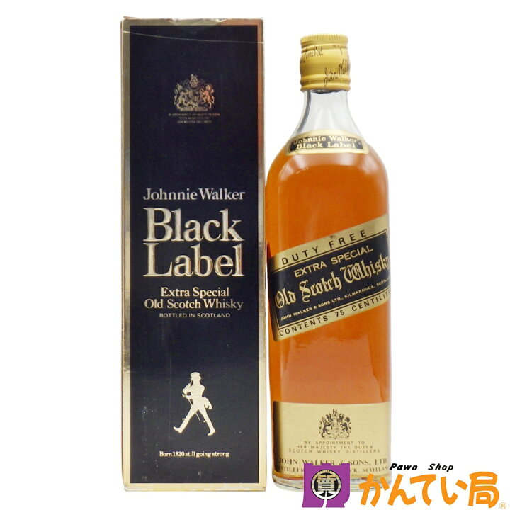 楽天市場】ジョニーウォーカー ブラックラベル 金キャップ 750ml 