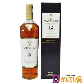 【未開栓】THE MACALLAN　ザ マッカラン 12年　シェリーオークカスク　700ml　40%　ハイランド シングルモルト スコッチ ウイスキー　旧ボトル　サントリー輸入品　洋酒　アルコール　SHERRY OAK CASK　質屋 かんてい局 金沢バイパス店　B24-325/326