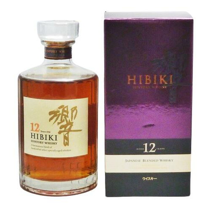 楽天市場】【未開栓・石川県限定発送】SUNTORY サントリー 響 12年 