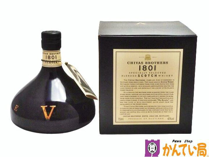 楽天市場】【未開栓】CHIVAS BROTHERS シーバス ブラザーズ 1801 