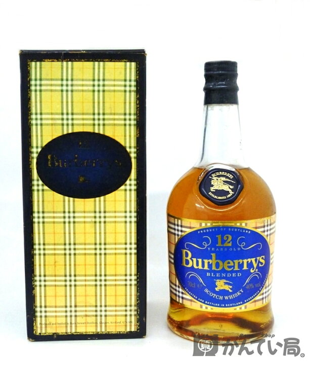楽天市場】【未開栓】Burberrys バーバリー 12年 700ml 40％ スコッチ 
