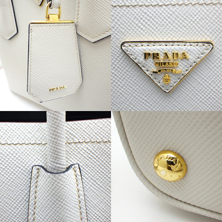 楽天市場】【USED-A】PRADA プラダ 1BG887 ドゥーブレ ダブル 