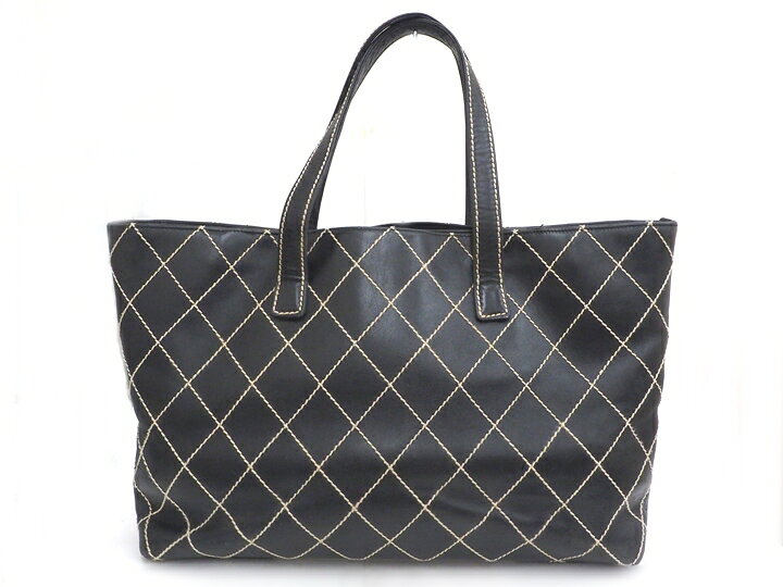 楽天市場】【USED-BC】CHANEL シャネル ワイルドステッチ トートバッグ 