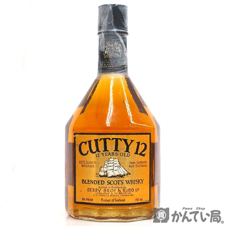楽天市場】【未開栓】CUTTY SARK CUTTY 12 カティ12 カティサーク 12年 