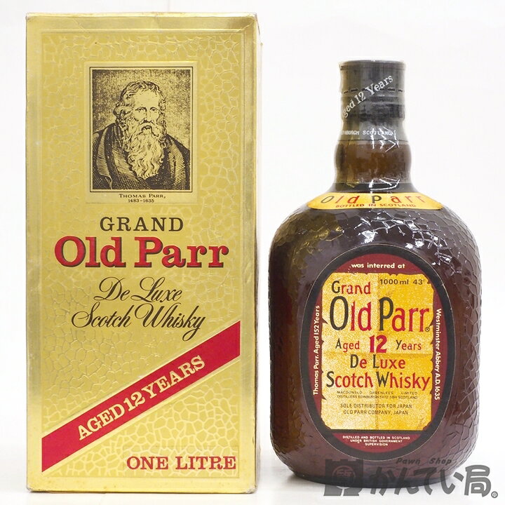 楽天市場】【未開栓】Grand Old Parr グランド オールドパー 12年 