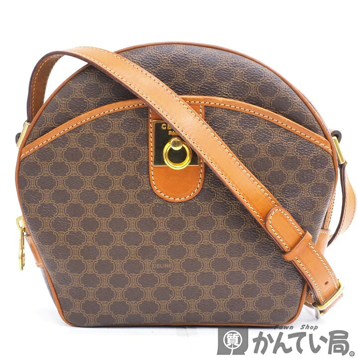 楽天市場】【USED-A】CELINE セリーヌ ショルダーバッグ マカダム柄  