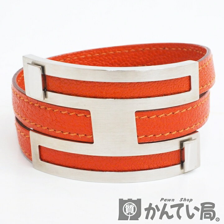 楽天市場】【USED-B】HERMES エルメス プスプス レザーブレスレット  