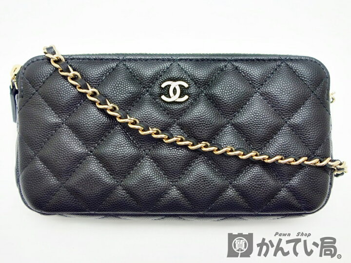 楽天市場】【USED-AB】CHANEL シャネル A82527 マトラッセ Wジップ  