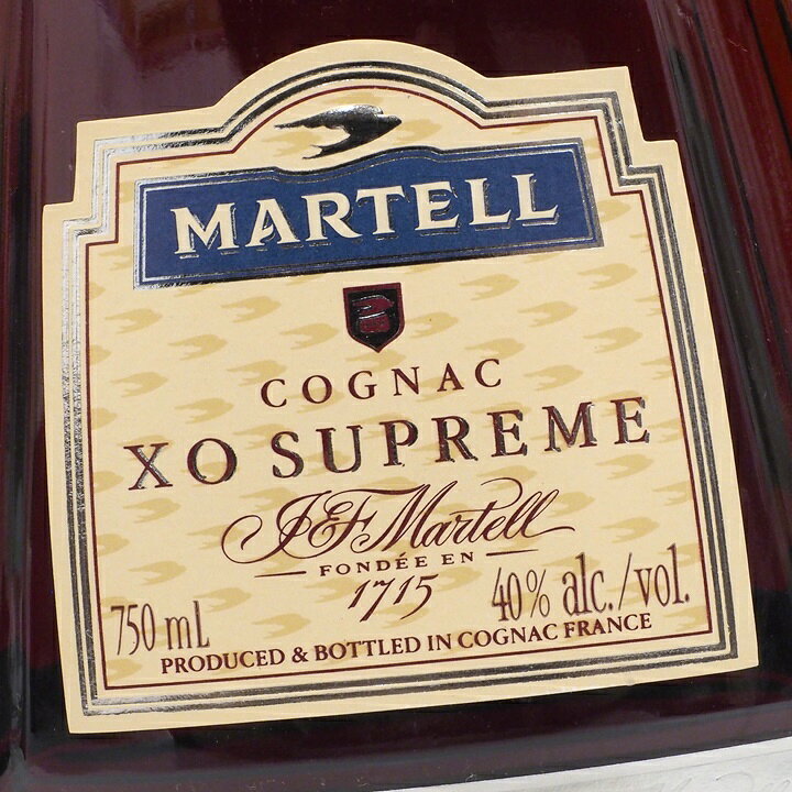 楽天市場】【未開栓】MARTELL XO SUPREME マーテル XO スプリーム 