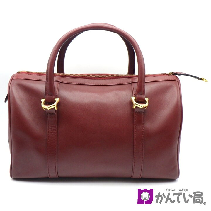 楽天市場】【カルティエ】 ボストンバッグ マストライン ハンドバッグ 