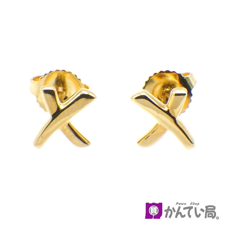 楽天市場】【ティファニー】K18 パロマピカソ グラフィティX ピアス 