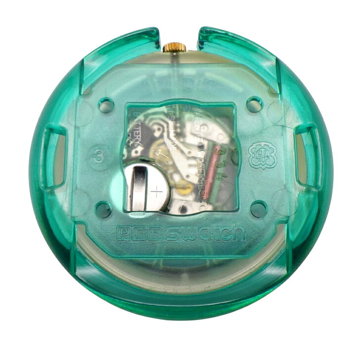 楽天市場】【Swatch】スウォッチ PWK188 POP SWATCH グリーンクイーン 