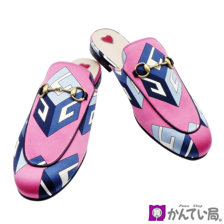楽天市場】【中古】GUCCI グッチ 432773 サンダル プリンスタウン  