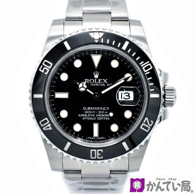 【ROLEX】ロレックス 116610LN サブマリーナー デイト V番 ルーレット刻印 ブラック文字盤 自動巻き 防水 メンズ 腕時計 2024年3月 OH・外装仕上げ済み 本体のみ