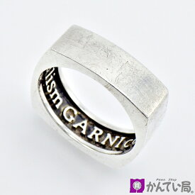 【中古】GARNI ガルニ デザインリング ナチュラリズム 約7.6g 15号 メンズ シルバーアクセサリー 指輪