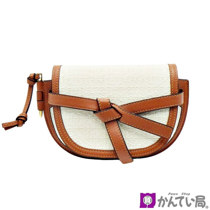 楽天市場】【中古】LOEWE ロエベ A650N46X10 ゲートデュアルバッグ  