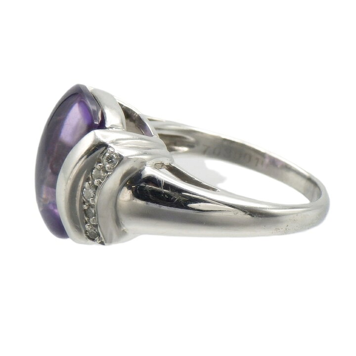 楽天市場】【中古】Pt850 アメジストリング 約12.5号 7.03ct 