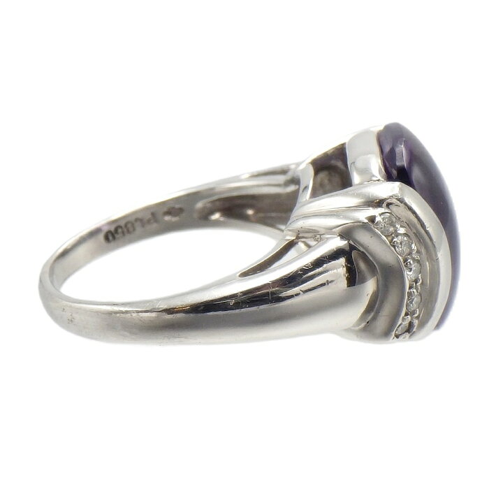 楽天市場】【中古】Pt850 アメジストリング 約12.5号 7.03ct 