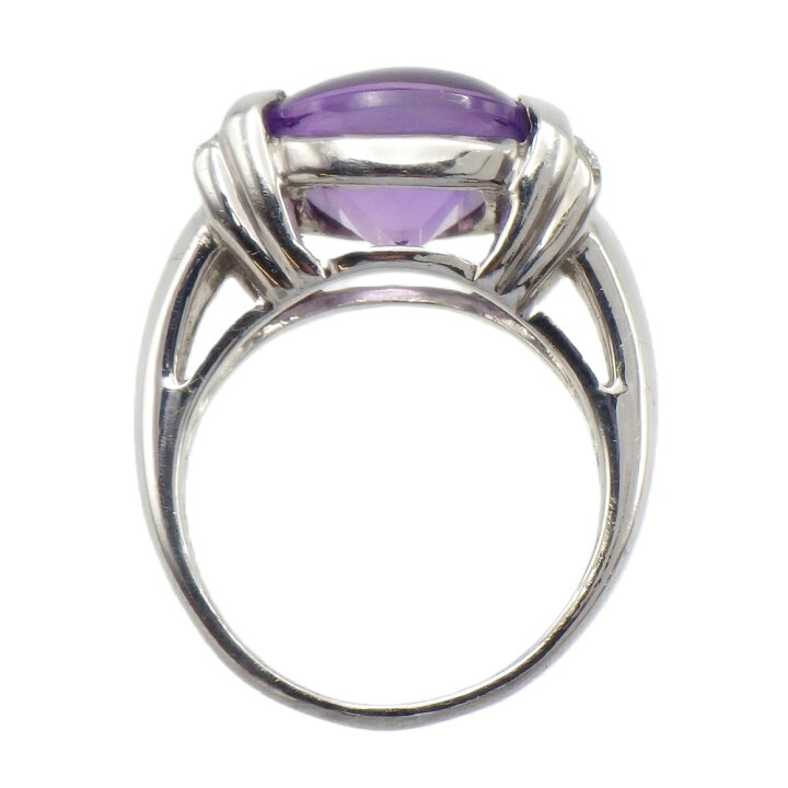 楽天市場】【中古】Pt850 アメジストリング 約12.5号 7.03ct 