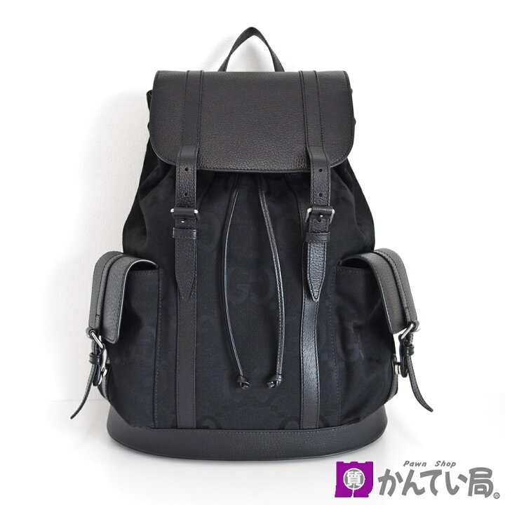 楽天市場】【中古】GUCCI グッチ 678829 バックパック ジャンボGG 