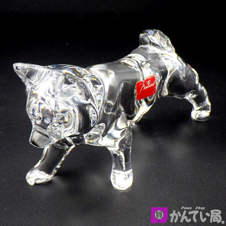 楽天市場】【美品】Baccarat バカラ フィギュリン 干支 戌 犬 シバ 