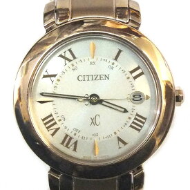 CITIZEN シチズン H060-T025692 XC クロスシー エコドライブ ハッピーフライト レディース 腕時計【送料無料】【質屋かんてい局横浜港南店】新品同様品 used SA