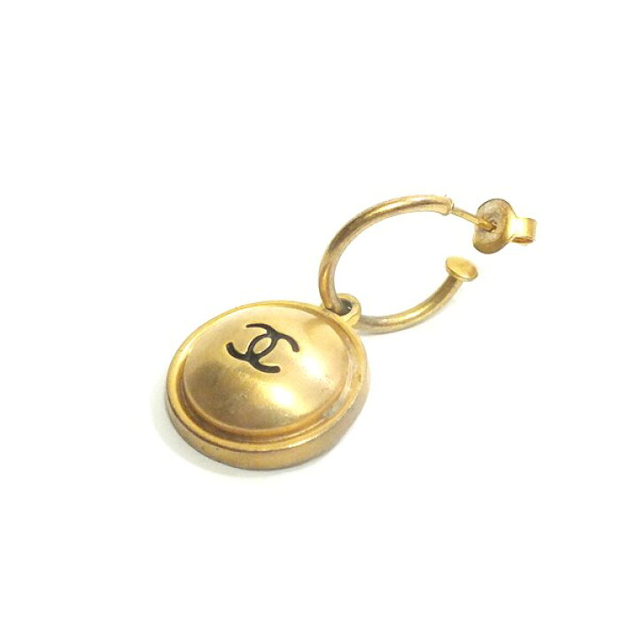 楽天市場】CHANEL シャネル ココマーク フープピアス 99P ※片方のみ  