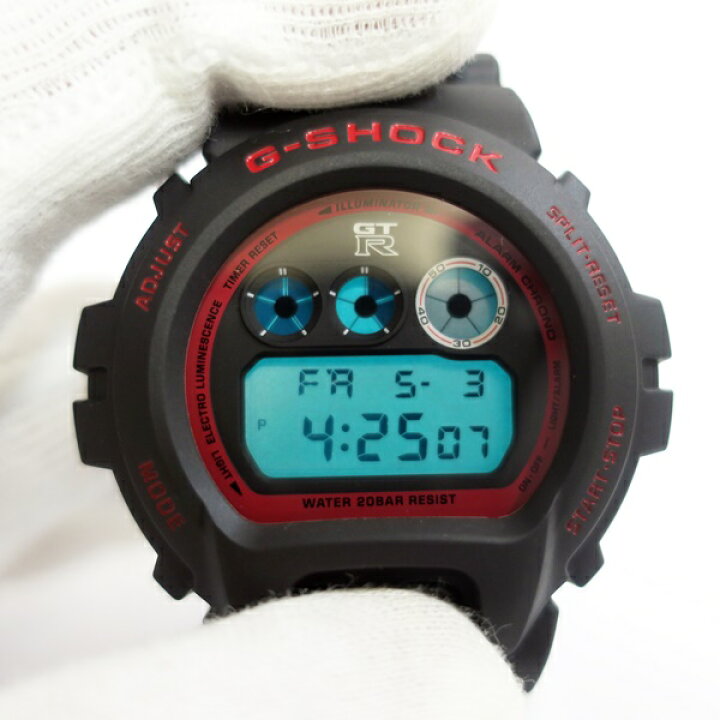 楽天市場】CASIO カシオ G-SHOCK DW-6900FS 日産 GT-Rコラボ 腕時計 
