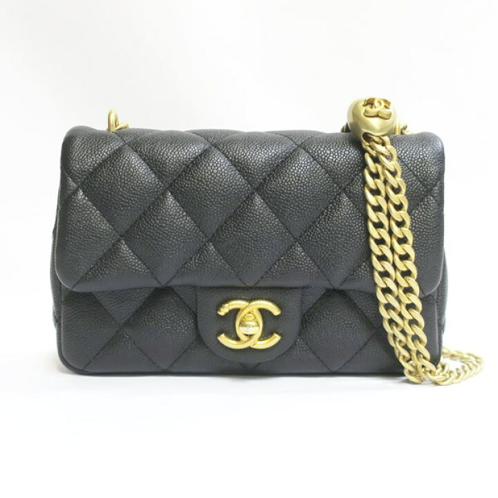 楽天市場】CHANEL シャネル AS3828 キャビアスキン ミニマトラッセ  