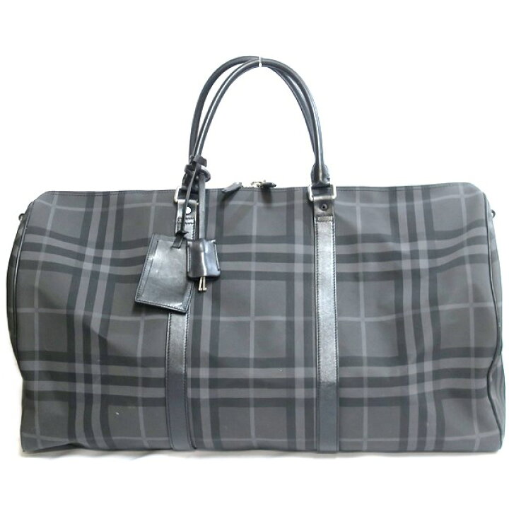 楽天市場】BURBERRY バーバリー チェック柄 2WAY ボストンバッグ 