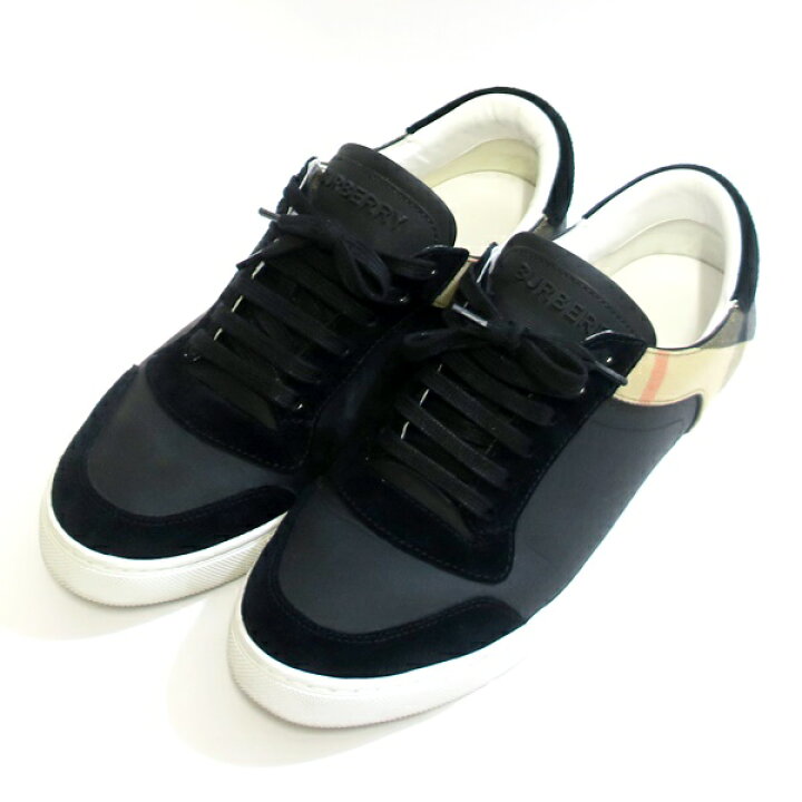 楽天市場】BURBERRY バーバリー 8024124 ノバチェック レザー 