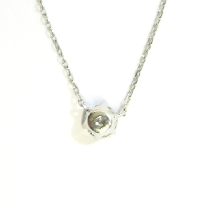 楽天市場】4℃ ヨンドシー Pt850 ダイヤモンド ネックレス D0.325ct 約 