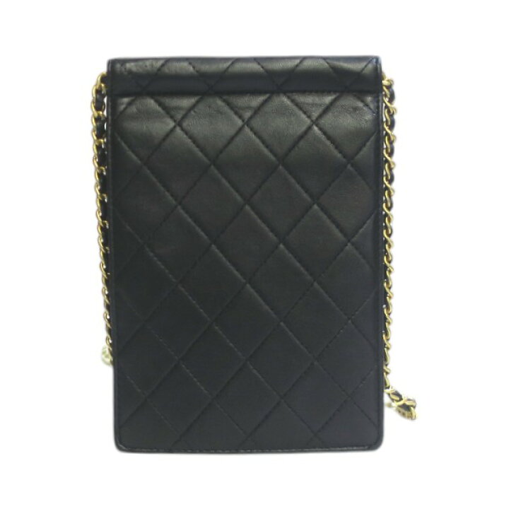 楽天市場】CHANEL シャネル マトラッセ パール チェーン レザー 