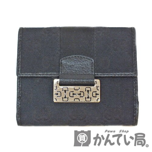 GUCCI/146207・2118/Wホック/GGキャンバス