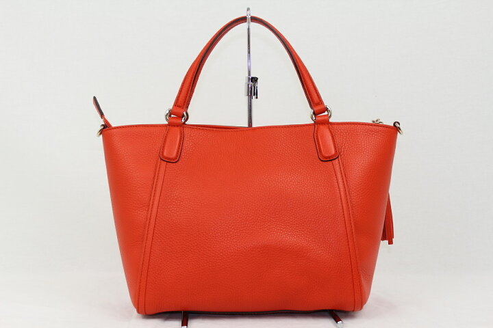 楽天市場】GUCCIハンドバッグ ソーホー 369176-520981オレンジ 