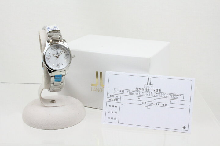 楽天市場】LANCETTI ランチェッティ LT-6203S-WH 天然ダイヤモンド 