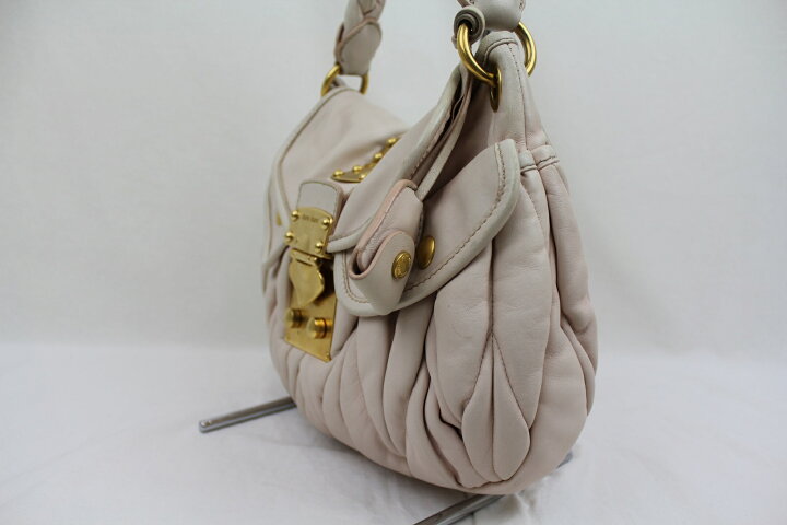 楽天市場】MIU MIU RR1358 ワンハンドショルダー 2WAYバッグ 