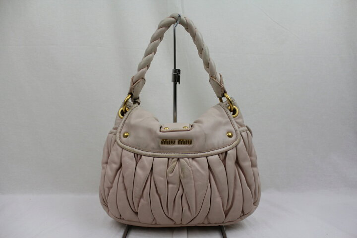 楽天市場】MIU MIU RR1358 ワンハンドショルダー 2WAYバッグ 
