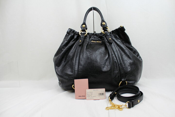 楽天市場】【カードあり】MIU MIU ミュウミュウ SACCA 2 MANICI RR1708 