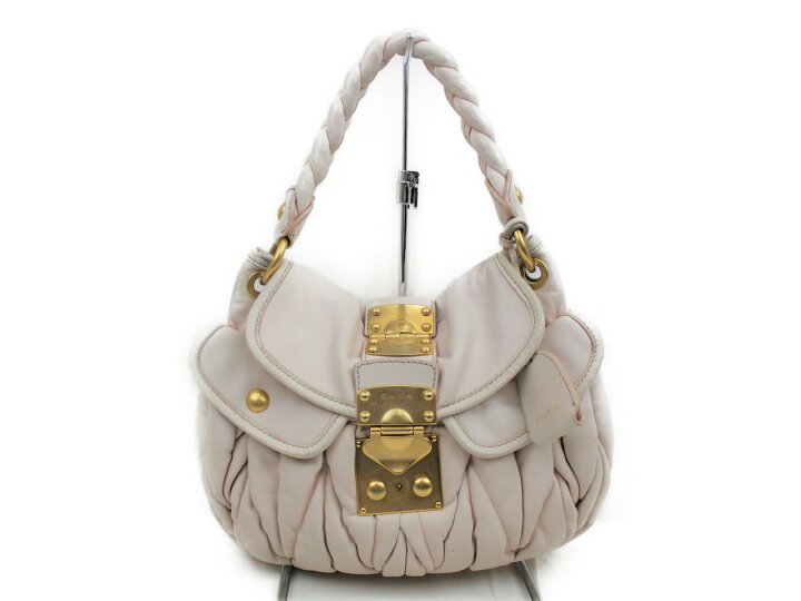 楽天市場】MIU MIU RR1358 ワンハンドショルダー 2WAYバッグ  