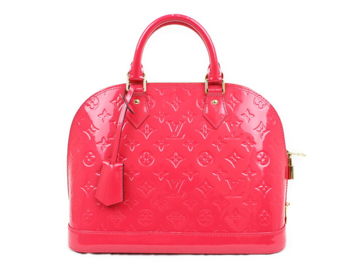 楽天市場】LOUIS VUITTON ルイ ヴィトンアルマPMM90974ヴェルニ 
