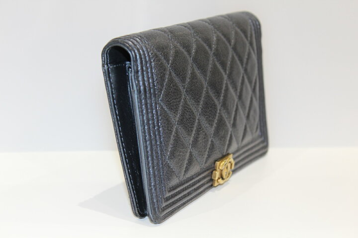 楽天市場】【箱・ギャラあり】CHANEL シャネル ボーイシャネル 長財布 