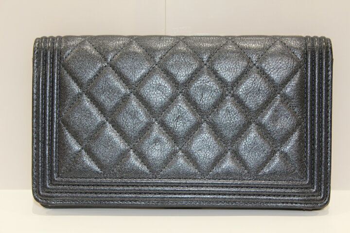 楽天市場】【箱・ギャラあり】CHANEL シャネル ボーイシャネル 長財布  