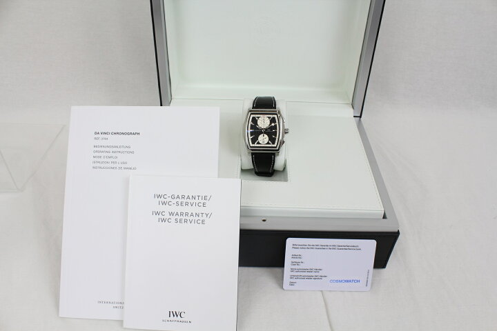 楽天市場】IWC アイダブリュシー ダヴィンチクロノグラフ IW376419 