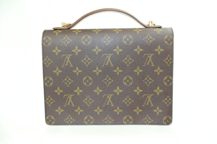 楽天市場】【廃盤】LOUIS VUITTON ルイヴィトン モンソー ハンドバッグ  